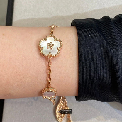 [Riva Jewelry ]LUCKY SPRING 5 MOTIF BRACELET