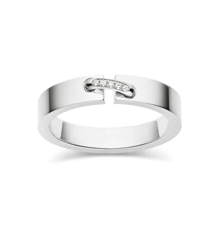 [Riva Schmuck]ALLIANCE LIENS EVIDENCES DIAMANT 4MM RING
