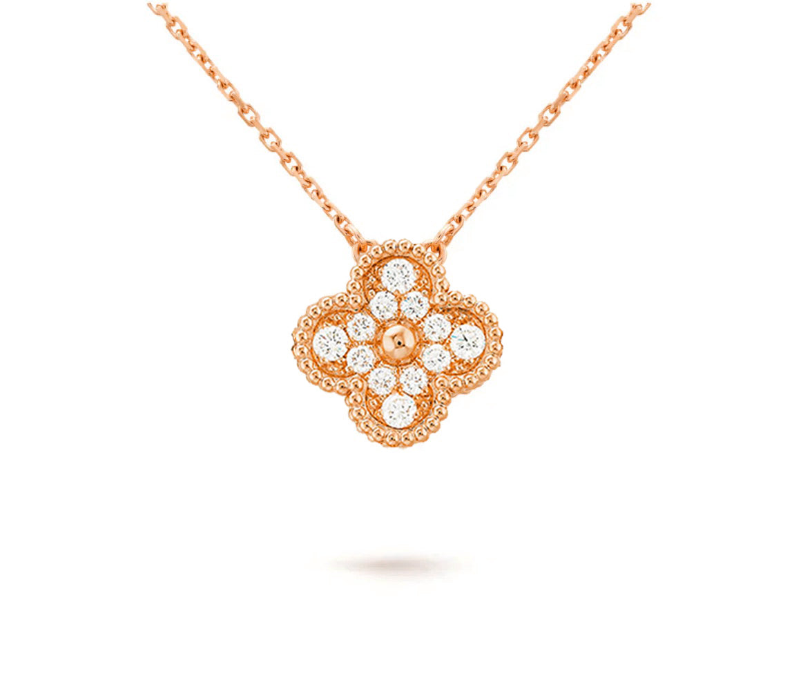 [Riva Jewelry]15MM KLEEBLUMEN-ANHÄNGER-KOLLEKTION