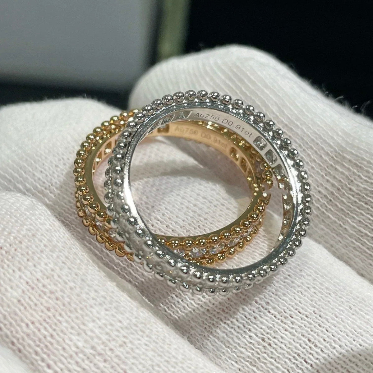 [Riva Jewelry ]PERLEE DIAMOND SILVER RING