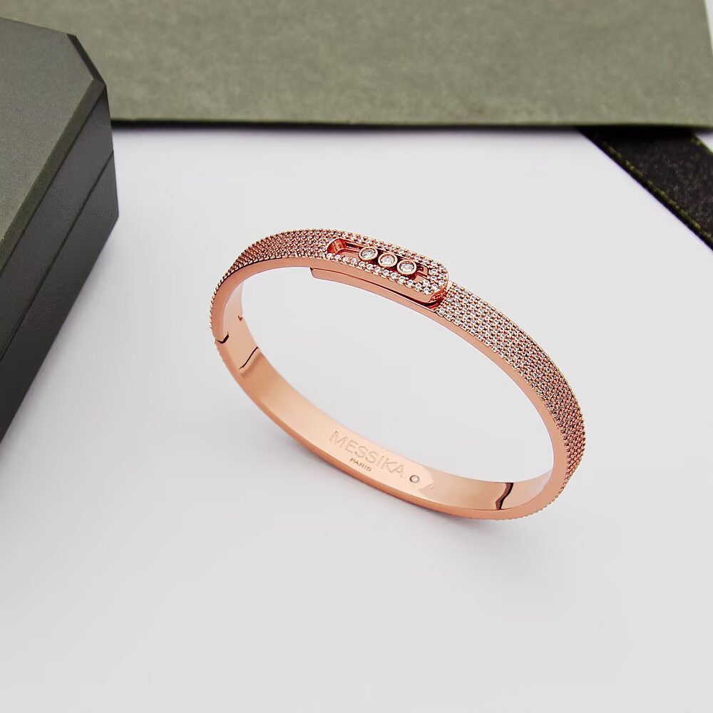 [Riva Jewelry]Move Noa Full Pavé Diamond Bangle Bracelet
