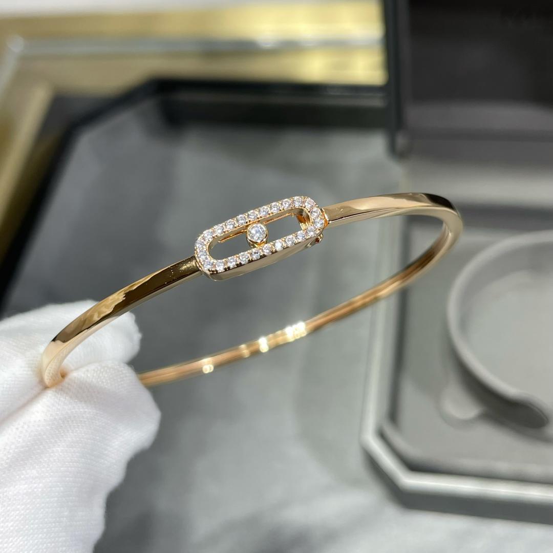 [Riva Jewelry]MOVE UNO PAVÉ FLEX-ARMBAND (MITTEL)