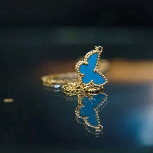 [Riva Jewelry ]BUTTERFLY TURQUOISE BUTTERFLY BRACELET