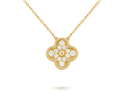 [Riva Jewelry]15MM KLEEBLUMEN-ANHÄNGER-KOLLEKTION