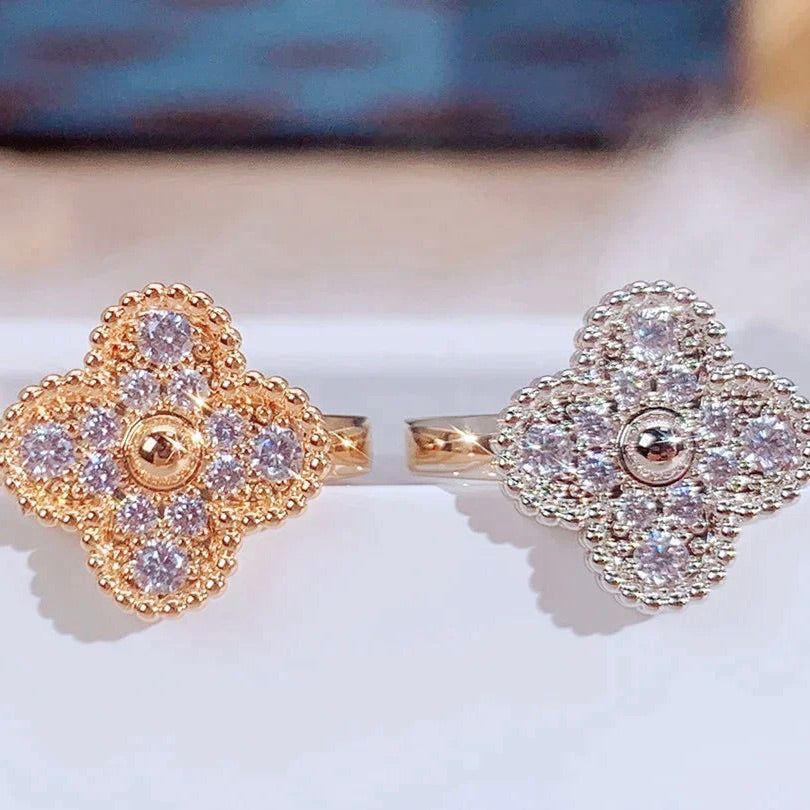 [Riva Jewelry ]CLOVER DIAMOND RING