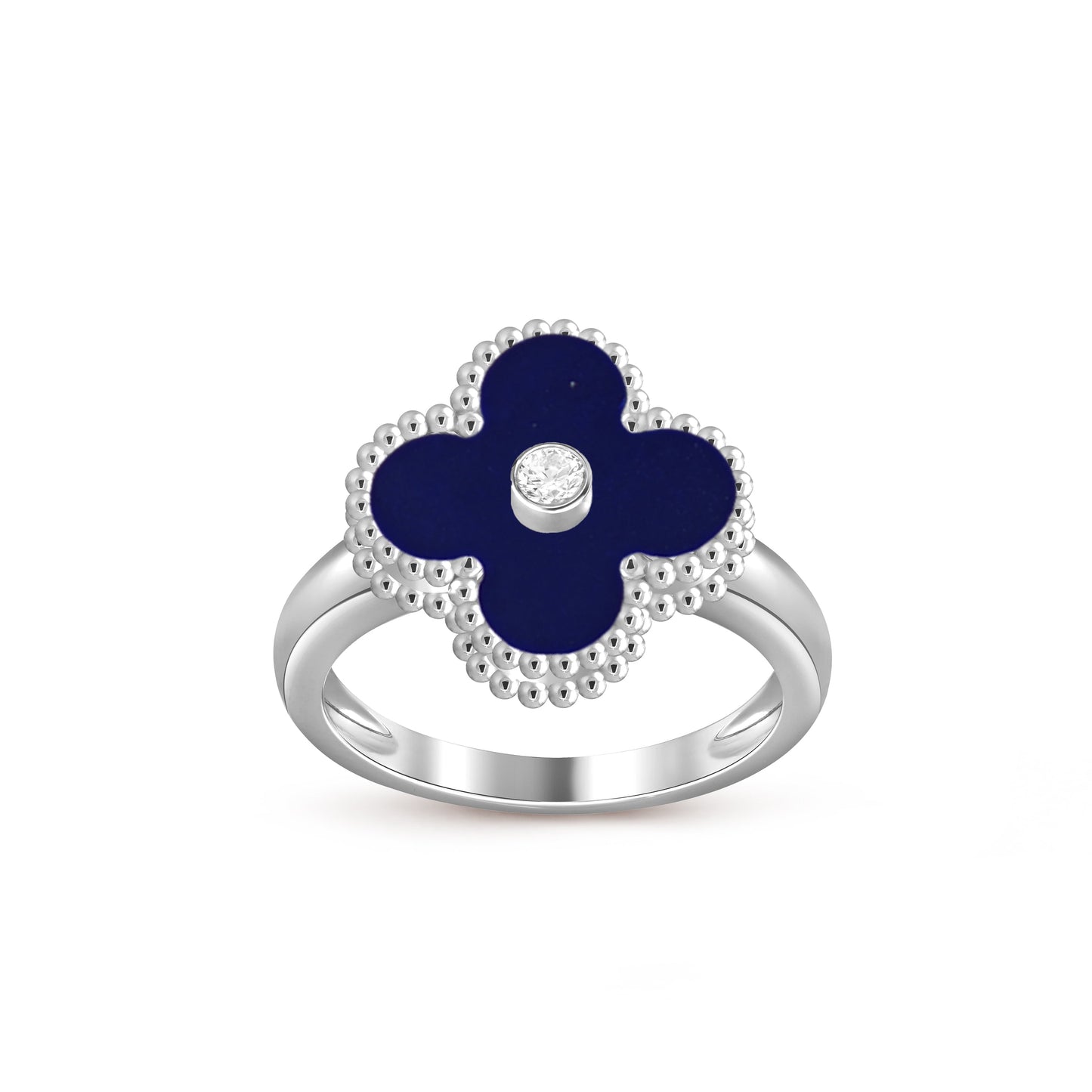 [Riva Schmuck]RINGKOLLEKTION AUS WEISSGOLD MIT KLEEBRAUT-DIAMANTEN