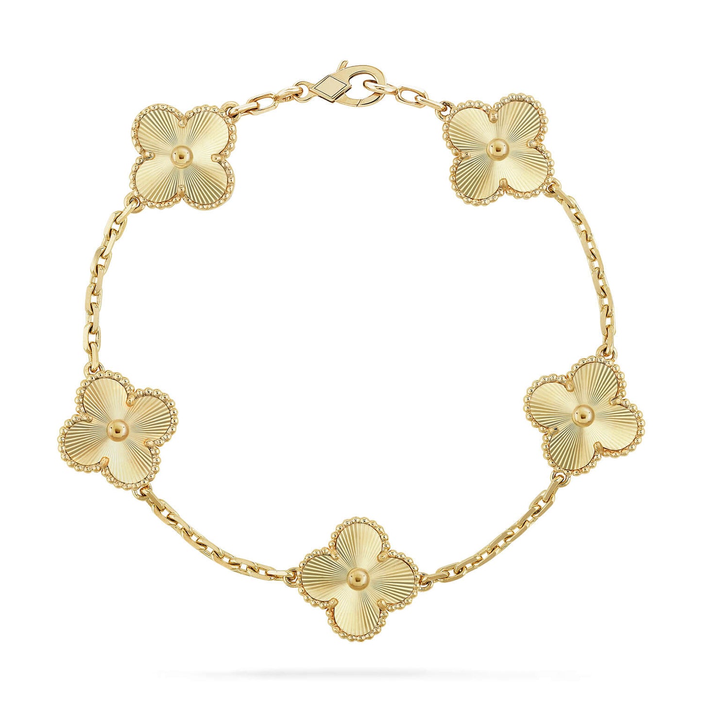 [Riva Schmuck]ARMBAND GLÜCKKLEE 5-MOTIVE - LASER KOLLEKTION