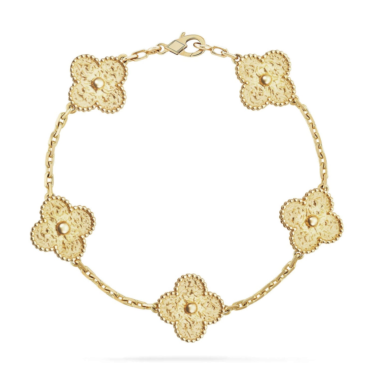 [Riva Schmuck]GLÜCKSKLEE 5-MOTIV-ARMBAND - BRONZIERUNG