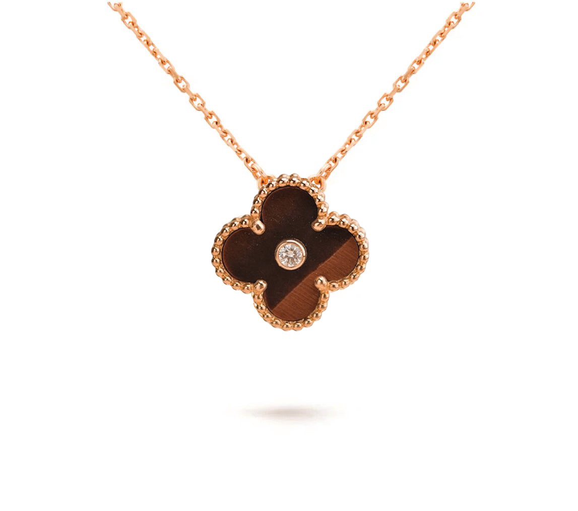 [Riva Jewelry]15MM KLEEBLUMEN-DIAMANTANHÄNGER-KOLLEKTION