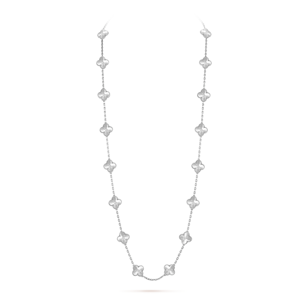 [Riva Jewelry ]CLOVER 20 MOTIFS  LASER SILVER