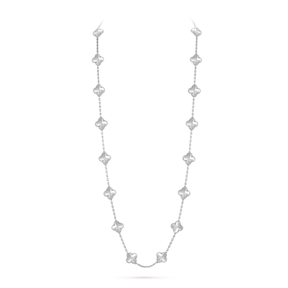 [Riva Jewelry ]CLOVER 20 MOTIFS  LASER SILVER