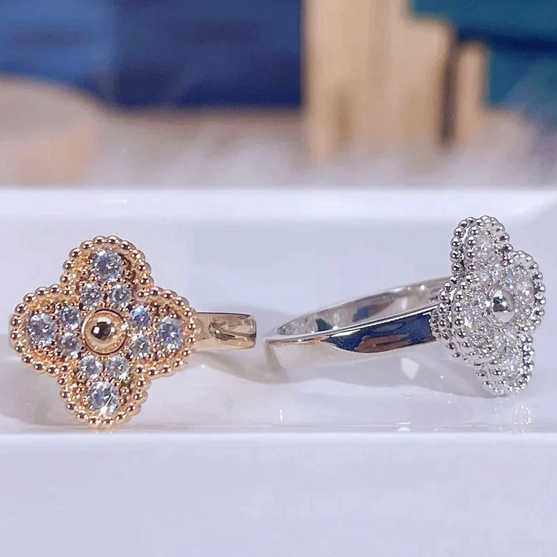 [Riva Jewelry ]CLOVER DIAMOND RING