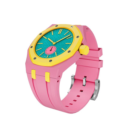 [Riva Jewelry]ロイヤルオーク ポップ エクスクルーシブ バイオセラミックケース＆シリコンストラップ