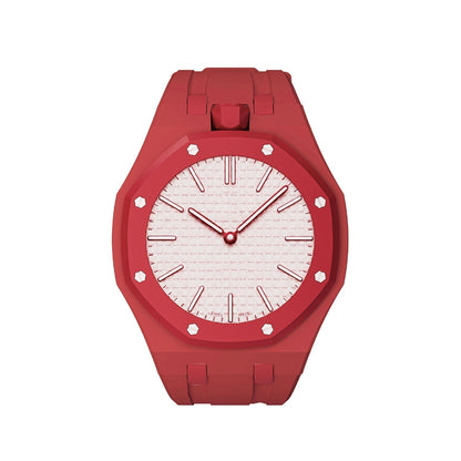 [Riva Jewelry]OAK POP EXKLUSIVES ROTES SILIKONARMBAND