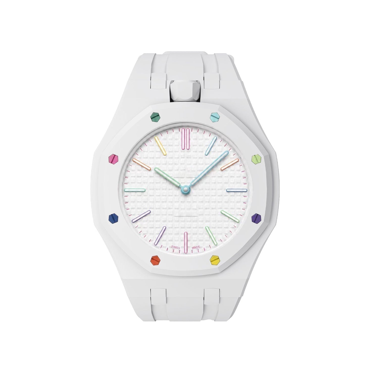 [Riva Jewelry]OAK POP EXCLUSIVE WEISSES SILIKONARMBAND
