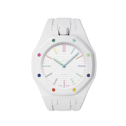 [Riva Jewelry]OAK POP EXCLUSIVE WEISSES SILIKONARMBAND