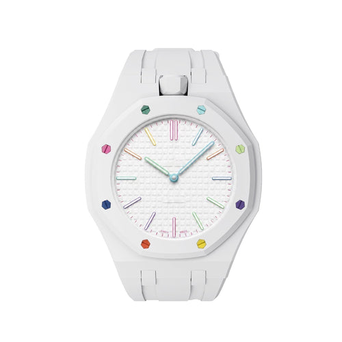 [Riva Jewelry]OAK POP EXCLUSIVE WEISSES SILIKONARMBAND