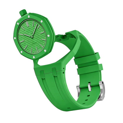 [Riva Jewelry]オークポップ限定グリーンシリコンストラップ