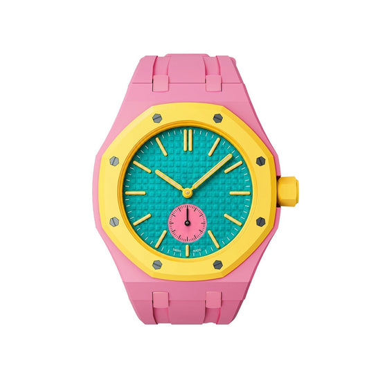 [Riva Jewelry]OAK POP EXCLUSIVE PINK SILICONE STRAP
