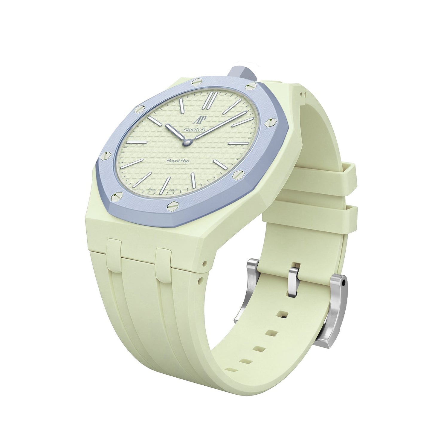 [Riva Jewelry]オークポップ限定クリーミーイエローシリコンストラップ