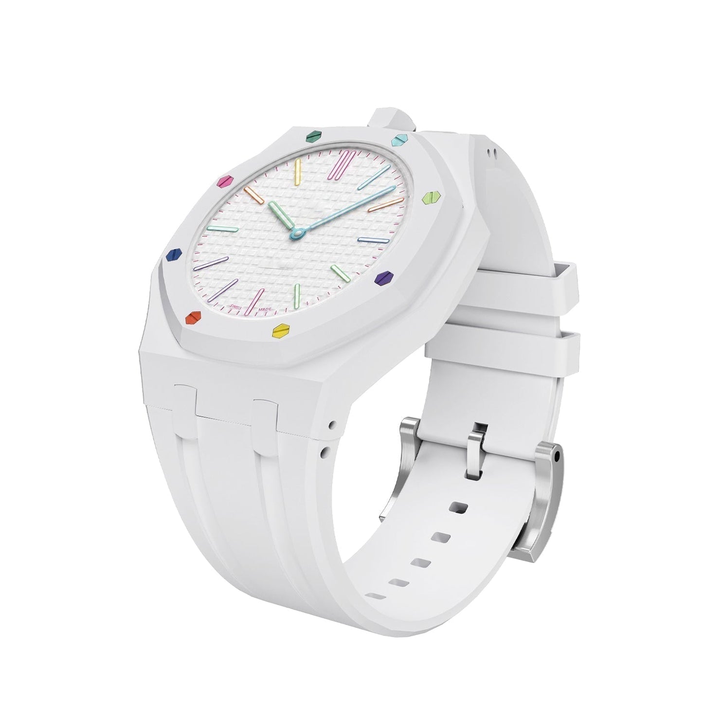 [Riva Jewelry]ロイヤルオーク ポップ エクスクルーシブ バイオセラミックケース＆シリコンストラップ