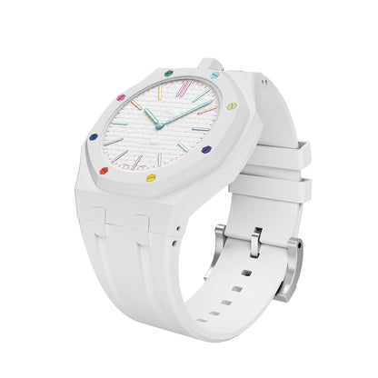 [Riva Jewelry]ロイヤルオーク ポップ エクスクルーシブ バイオセラミックケース＆シリコンストラップ