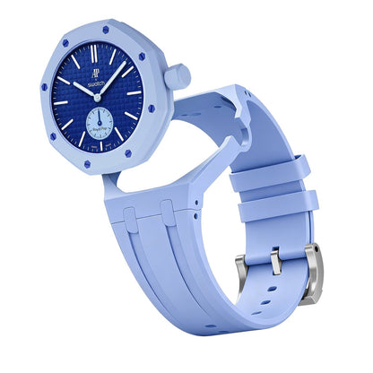 [Riva Jewelry]EICHENPOP EXKLUSIVES HELLBLAUES SILIKONARMBAND