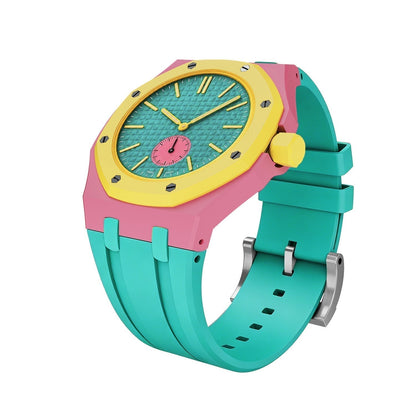 [Riva Jewelry]ロイヤルオーク ポップ エクスクルーシブ バイオセラミックケース＆シリコンストラップ