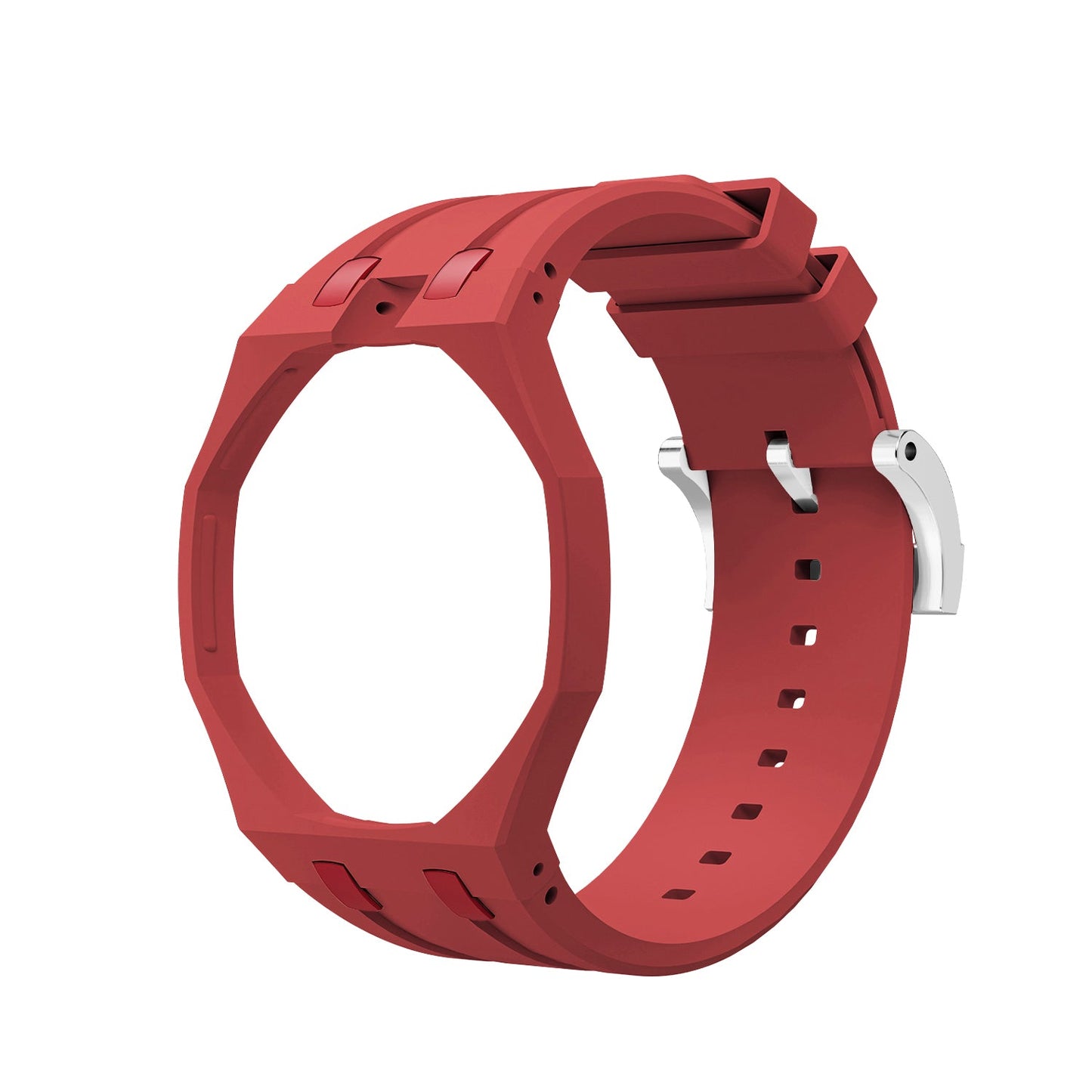 [Riva Jewelry]OAK POP EXKLUSIVES ROTES SILIKONARMBAND