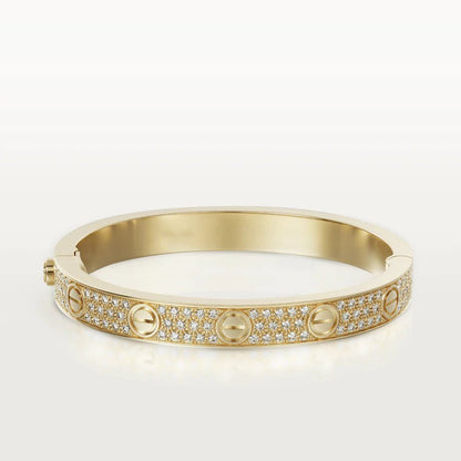 [Riva Jewelry ]LOVE BRACELET 6.1MM DIAMOND-PAVED