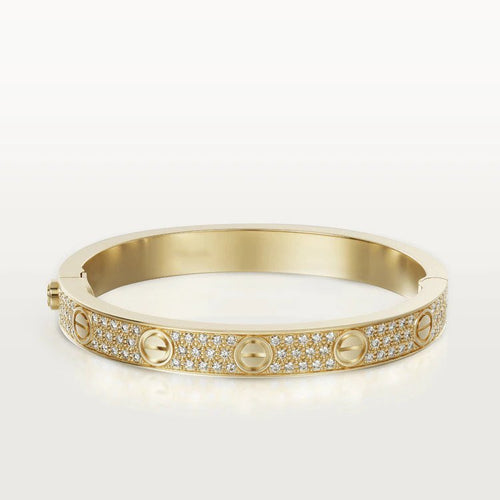 [Riva Jewelry ]LOVE BRACELET 6.1MM DIAMOND-PAVED