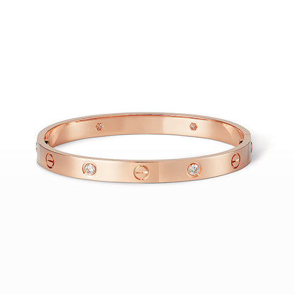[Riva Jewelry ]LOVE BRACELET 6.1MM 4 DIAMONDS