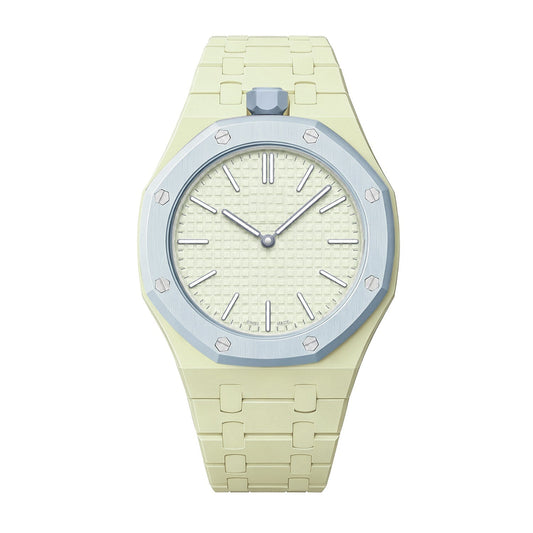 [Riva Jewelry]OAK POP EXKLUSIVES CREMEGELBES BIOCERAMIC ARMBAND