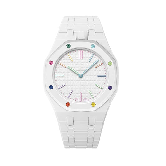 [Riva Jewelry]OAK POP EXKLUSIVES WEISSES BIOKERAMIKARMBAND