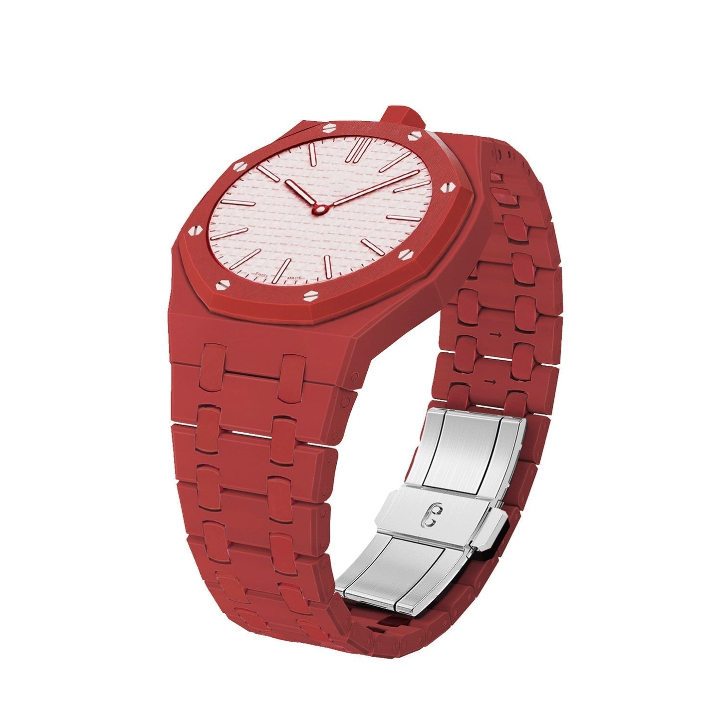 [Riva Jewelry]オーク ポップ エクスクルーシブ レッド バイオセラミック ストラップ
