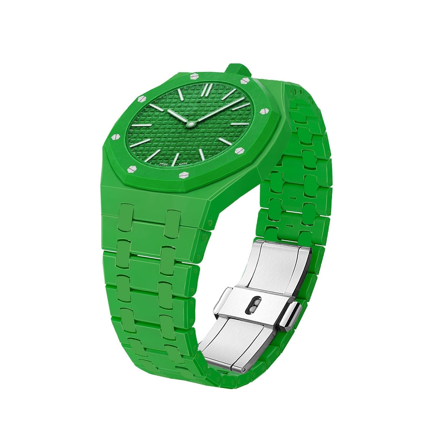 [Riva Jewelry]オーク ポップ エクスクルーシブ グリーン バイオセラミック ストラップ