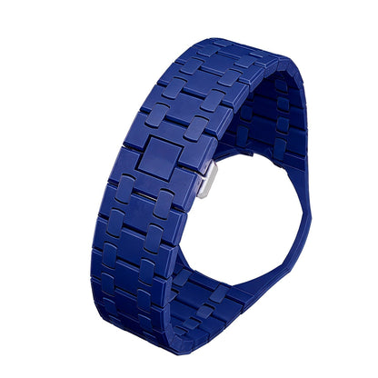 [Riva Jewelry]OAK POP EXCLUSIVE DUNKELBLAUES BIOCERAMIC-ARMBAND