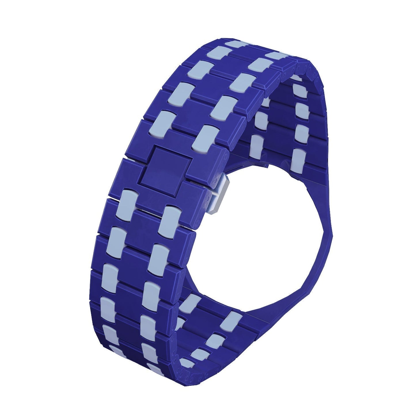 [Riva Schmuck]OAK POP EXKLUSIVES DUNKELBLAUES UND HELLBLAUES BIOCERAMIC ARMBAND