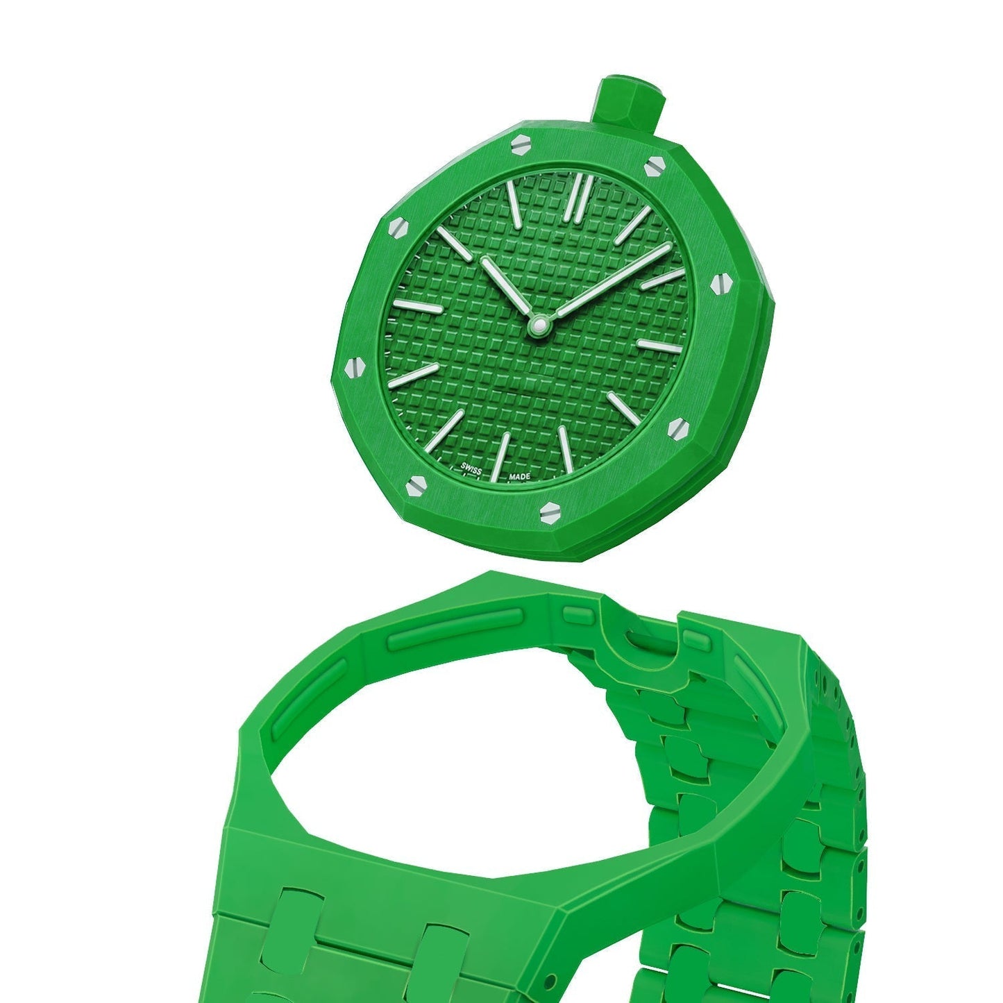 [Riva Jewelry]オーク ポップ エクスクルーシブ グリーン バイオセラミック ストラップ
