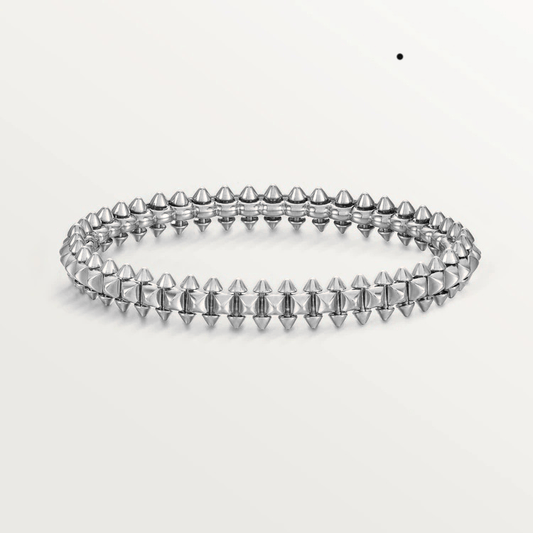 [Riva Jewelry ]CLASH SILVER BRACELET