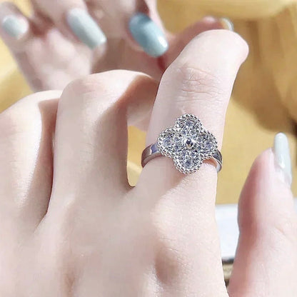 [Riva Jewelry ]CLOVER DIAMOND RING