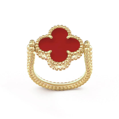 [Riva Schmuck]Glücksklee Gold Wendering
