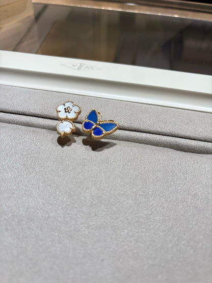 [Riva Jewelry]FEDER-SCHMETTERLING OFFENER RING