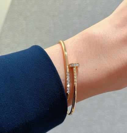 [Riva Jewelry]JUSTE BRACELET 2.5MM DIAMONDS NEW