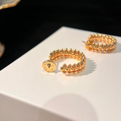 [Riva Jewelry ]CLASH SMALL HOOP EARRINGS