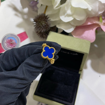 [Riva Schmuck]Glücksklee Gold Wendering
