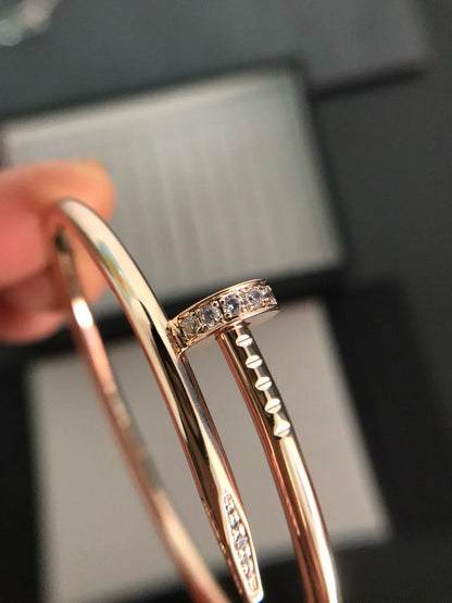 [Riva Jewelry]JUSTE UN CLOU 3.5MM KLASSISCHER DIAMANTARMREIF
