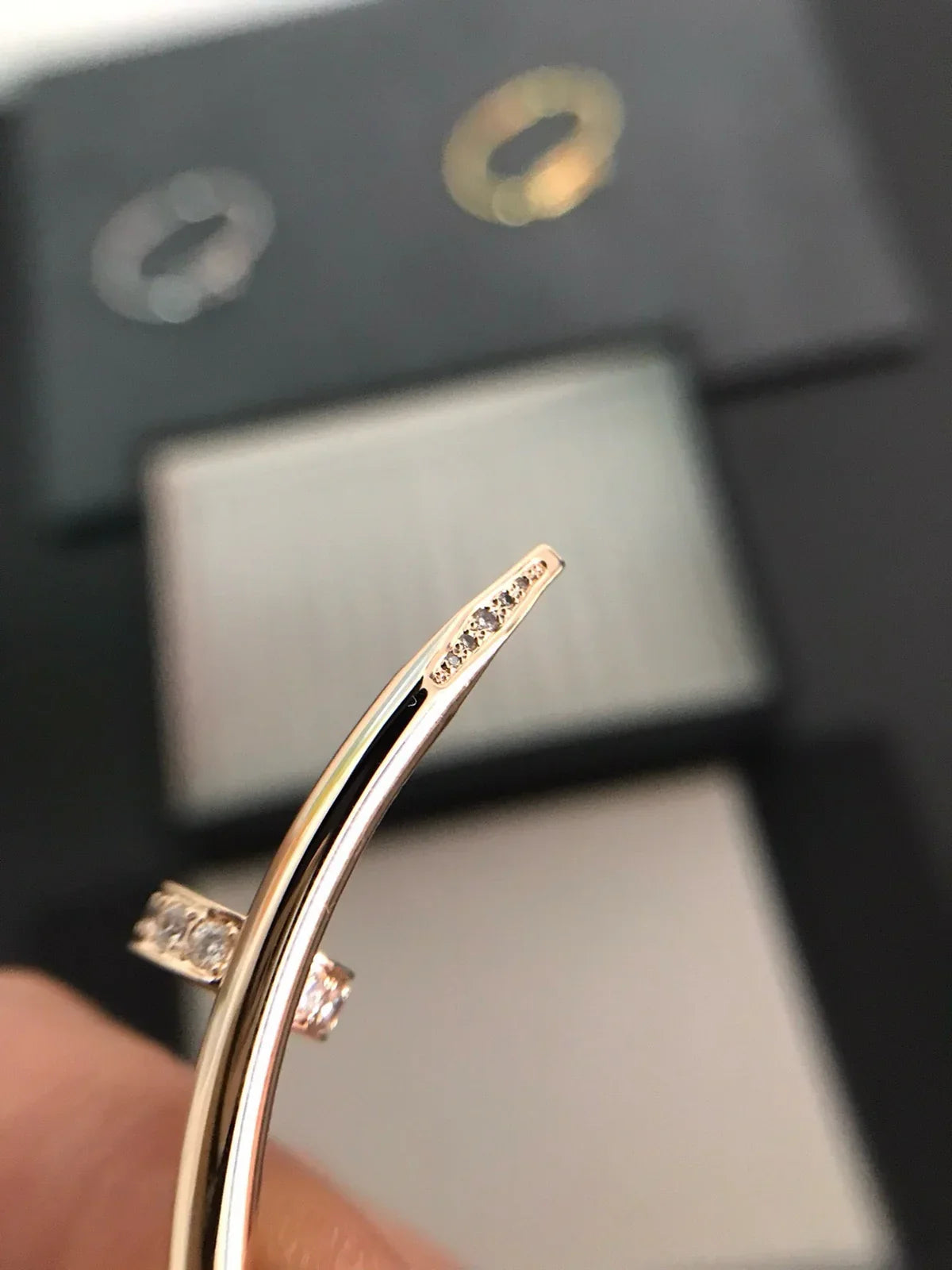 [Riva Jewelry]JUSTE UN CLOU 3.5MM KLASSISCHER DIAMANTARMREIF