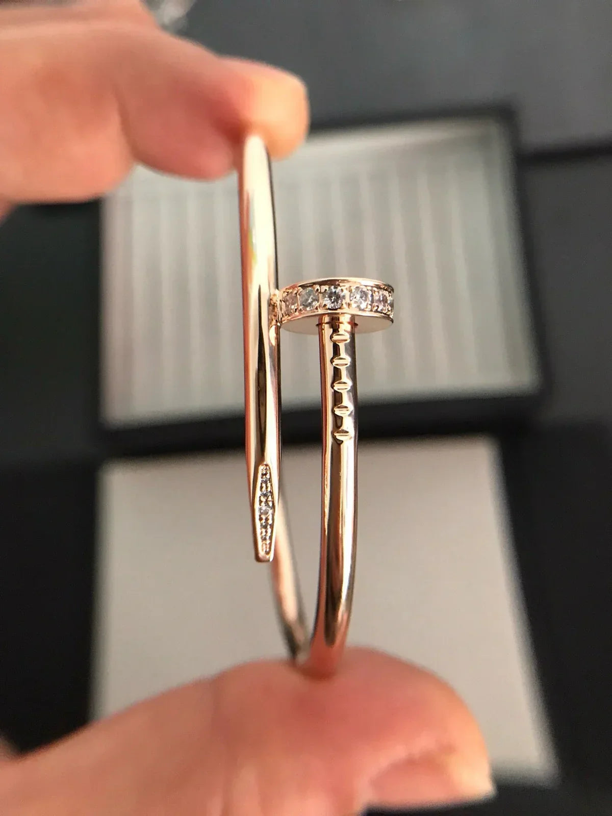 [Riva Jewelry]JUSTE UN CLOU 3.5MM KLASSISCHER DIAMANTARMREIF