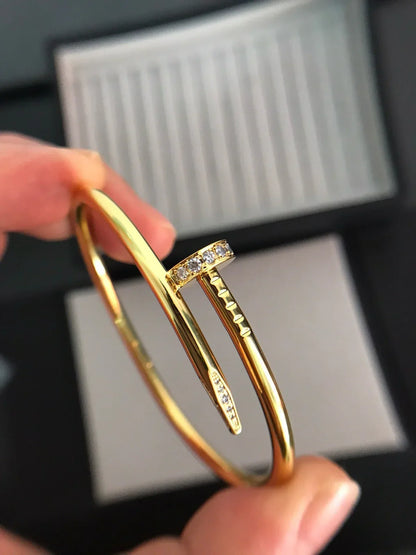 [Riva Jewelry]JUSTE UN CLOU 3.5MM KLASSISCHER DIAMANTARMREIF
